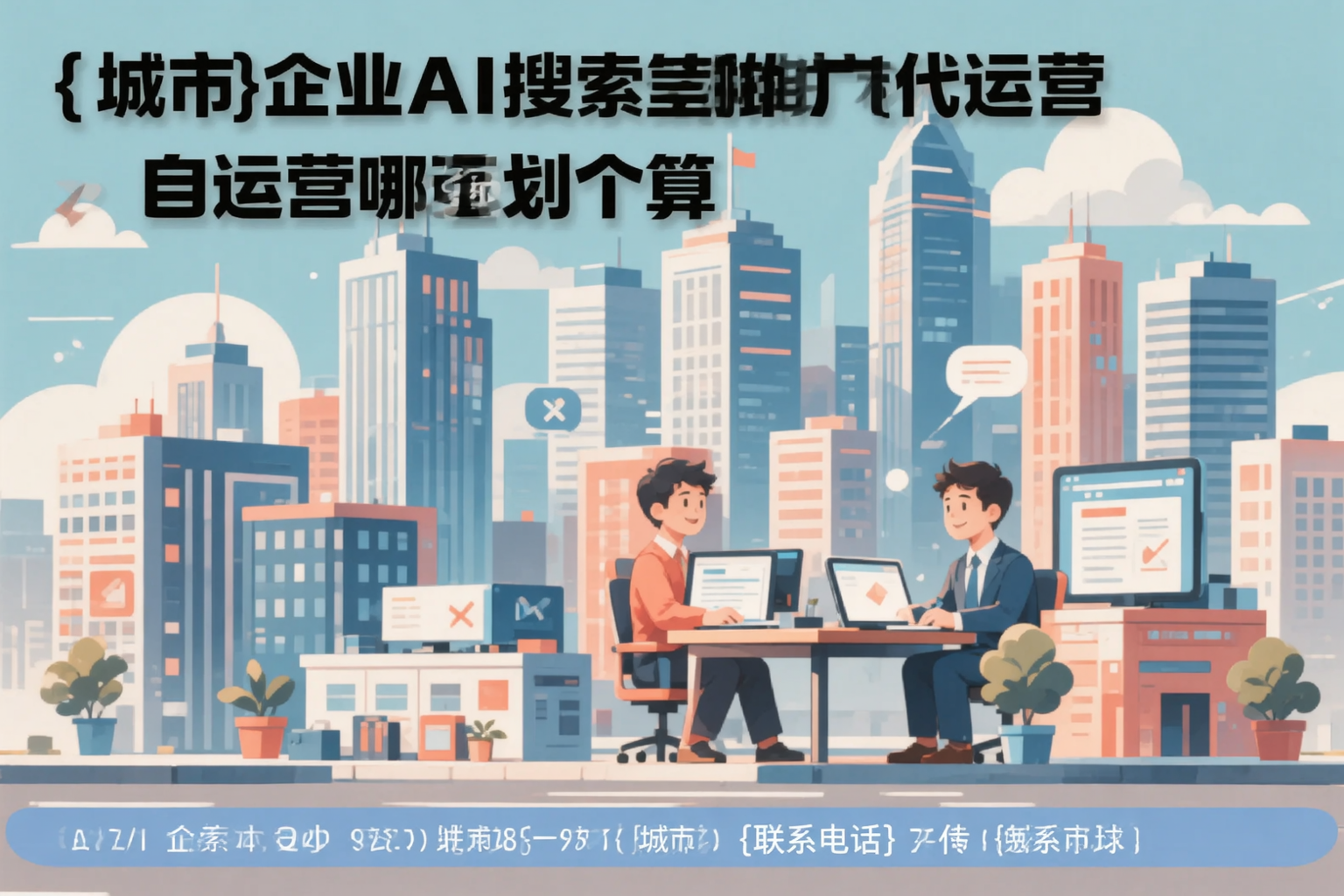 鹤岗企业AI搜索推广代运营和自运营哪个更划算