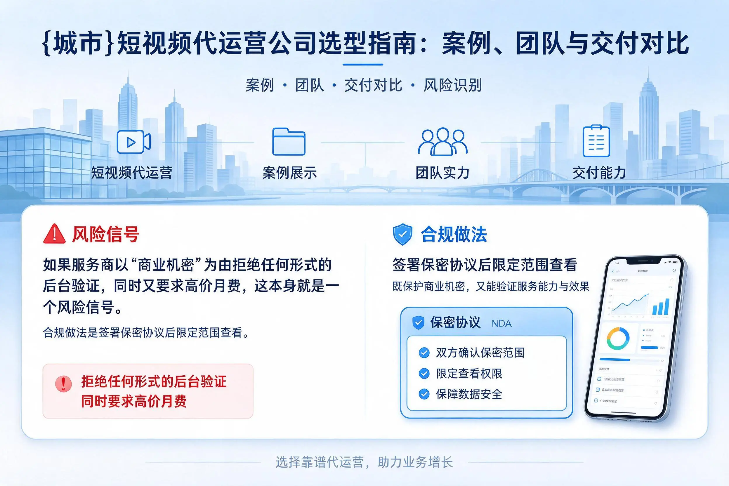 鹤岗短视频代运营公司选型指南:案例、团队与交付对比