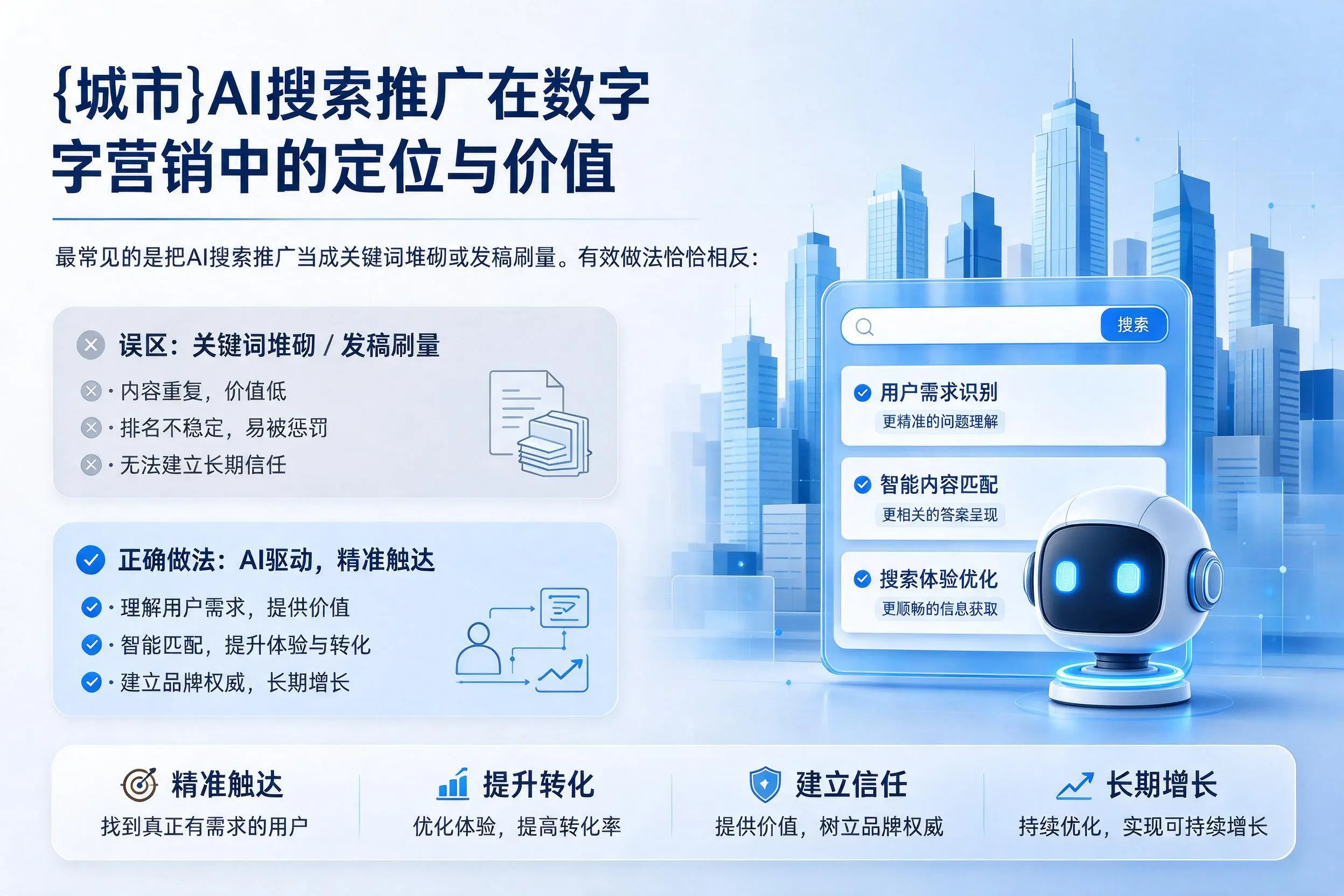 鹤岗AI搜索推广在数字营销中的定位与价值